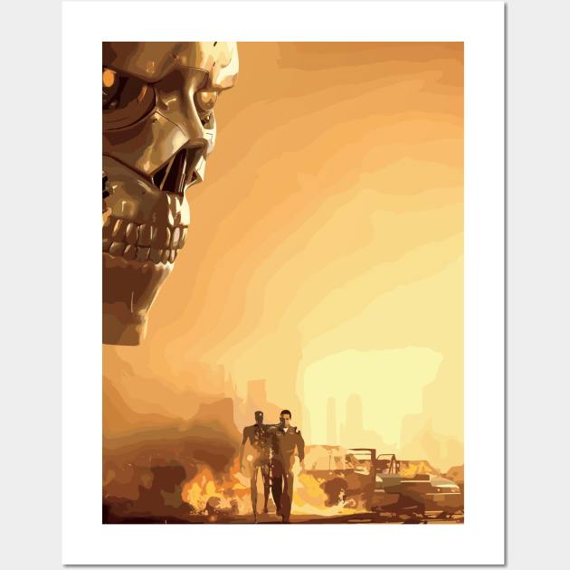 terminator Wall Art by store of art